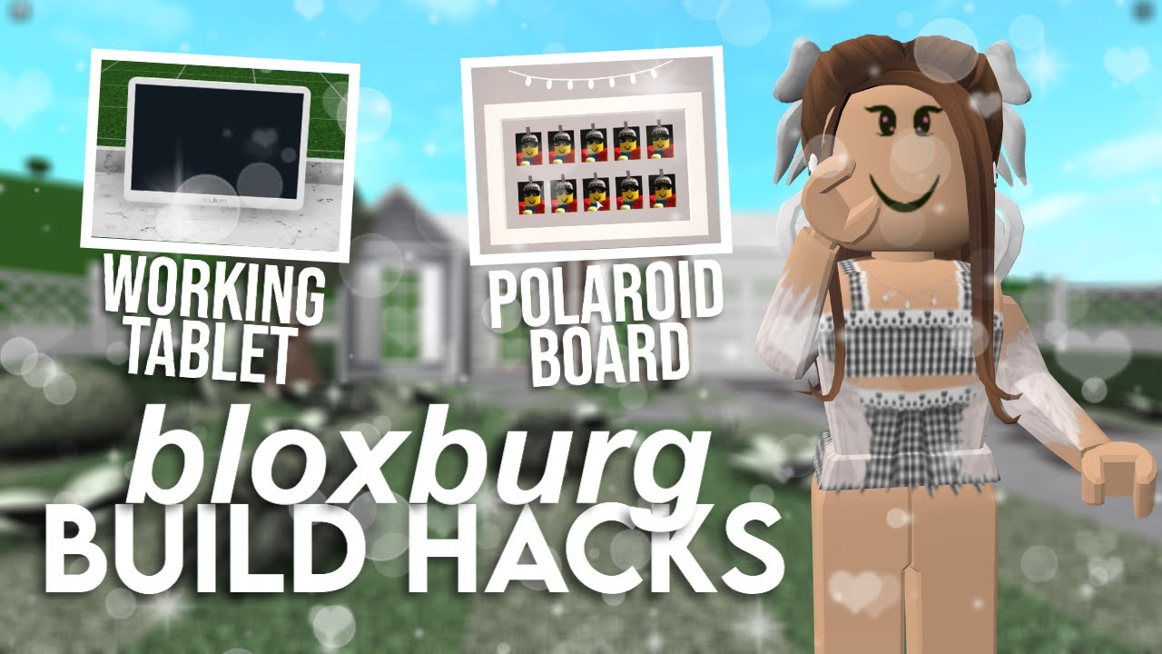 Bloxburg ORIGINAL Advanced Placing Building HACKS & TIPS (Working Tablet!)