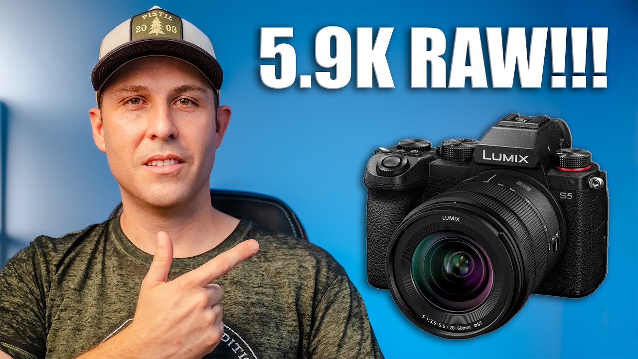 Panasonic Lumix S5 Can Shoot 5.9K RAW!!!