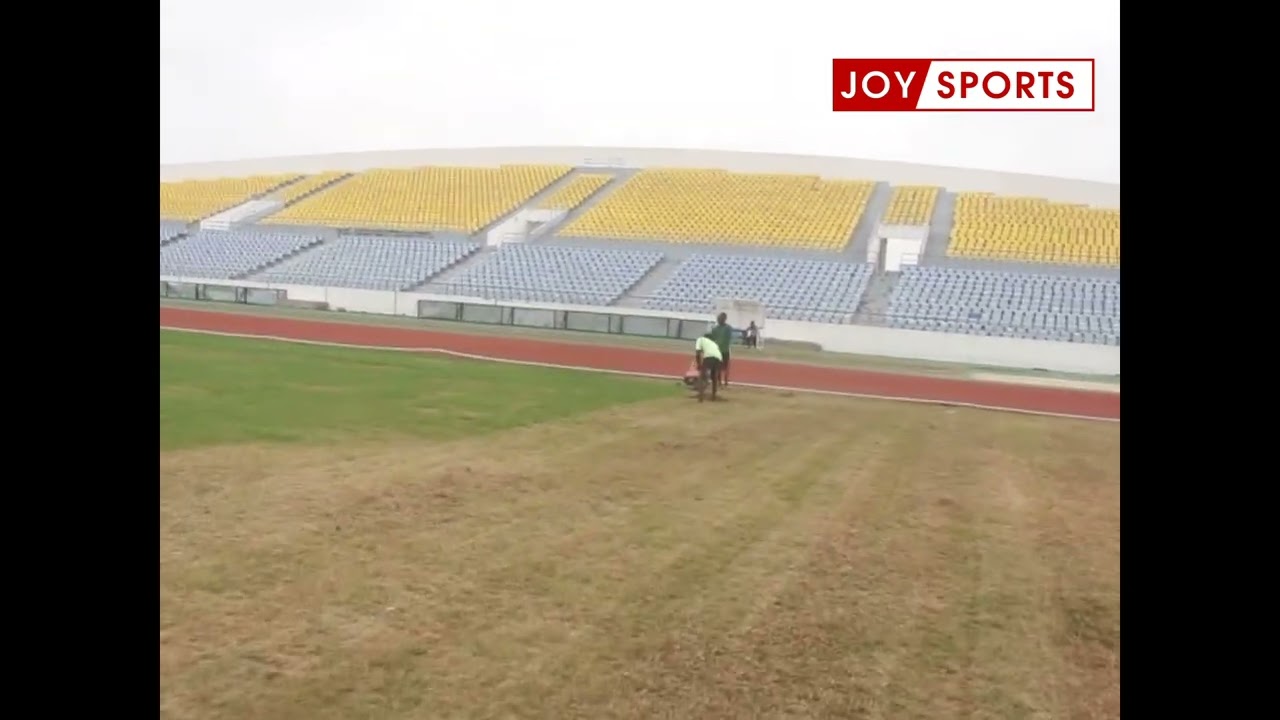 Current state of the Cape Coast Stadium ahead of the 2023 Africa Games