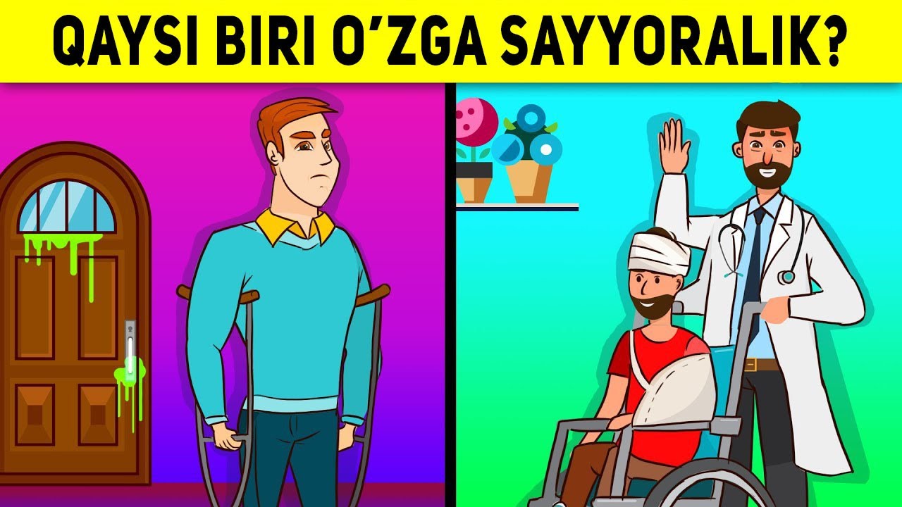 BU SAVOLLARNI TOPISH UCHUN MANTIQNI ISHLATSANGIZ BAS - YANGI SAVOLLAR TO'PLAMI