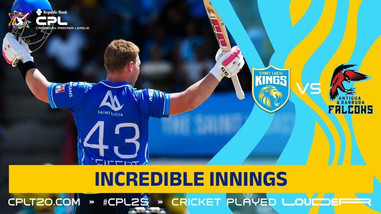 Tim Seifert Hits FASTEST-EVER CPL Hundred! | CPL 2025