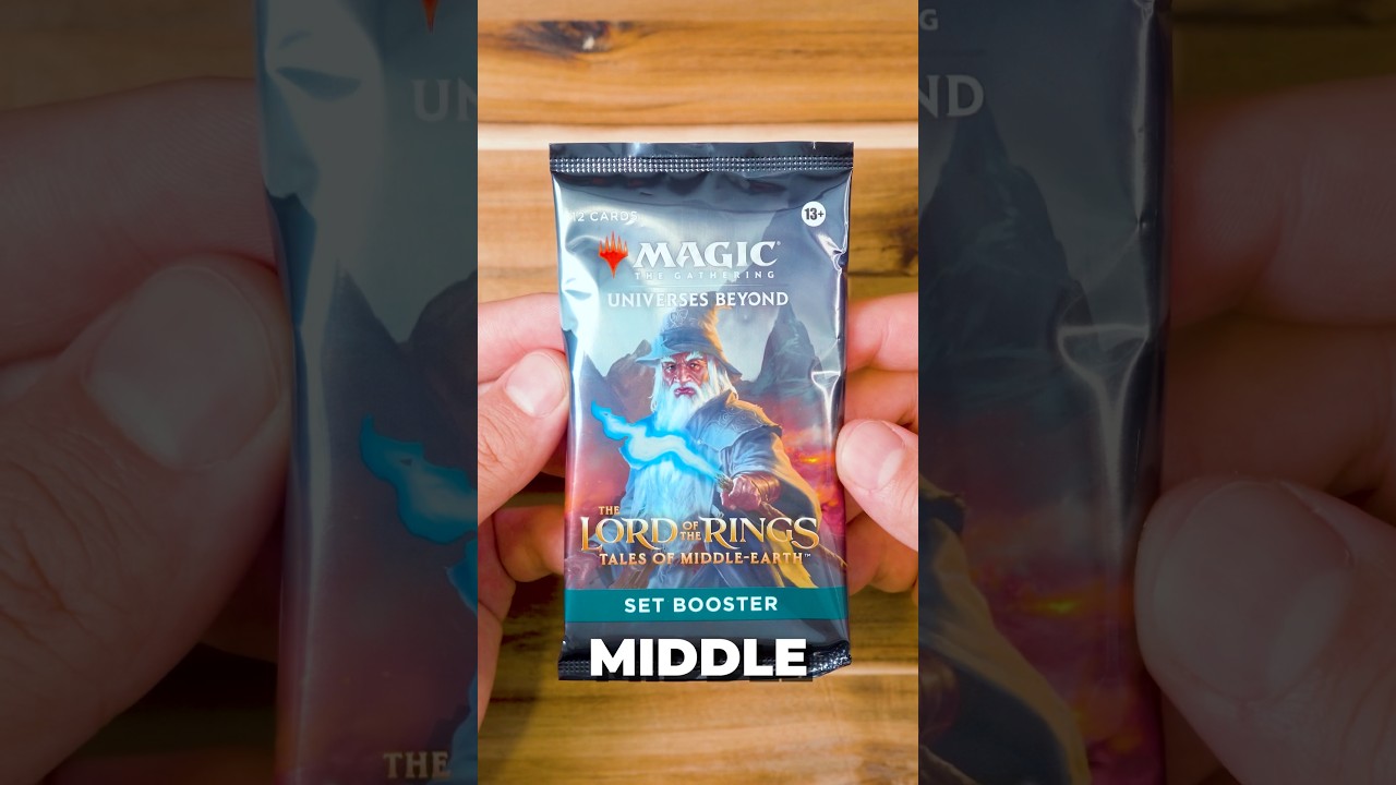 LOTR Tales of Middle-Earth on Day 525 with a Set Booster 🧙&zwj;♂️ #LOTR #LTR #lordoftherings #mtg
