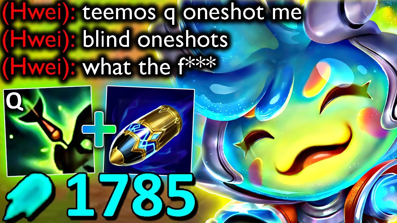 BLIND ONESHOTS.. FIRST STRIKE TEEMO IS NEW META