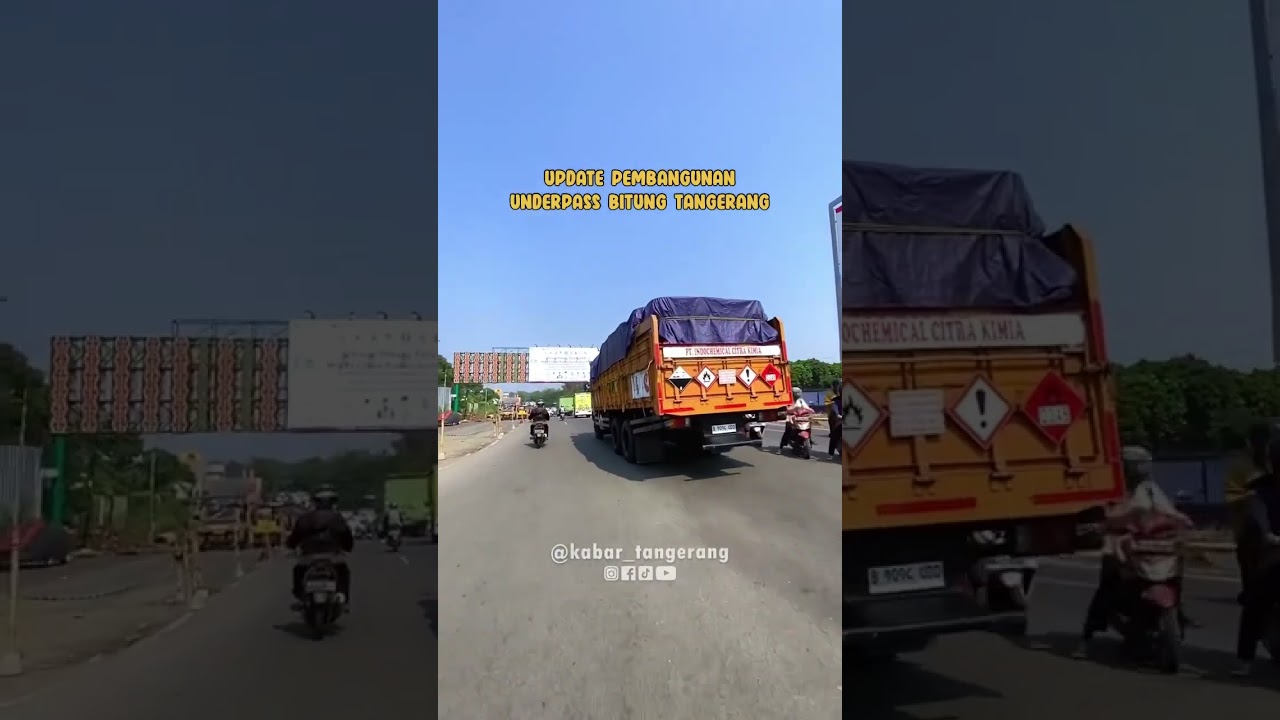 Update Pembangunan Underpass Bitung Tangerang #kabartangerang #tangerang