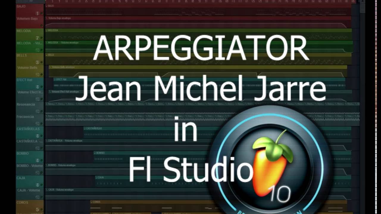 ARPEGGIATOR - Jean Michel Jarre In Fl Studio