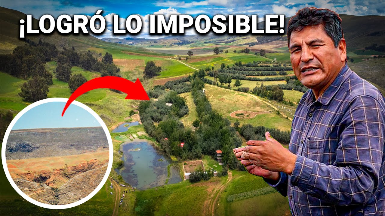 Convirti&oacute; un DESIERTO de piedras en un ED&Eacute;N: El Secreto del Ingeniero Inca