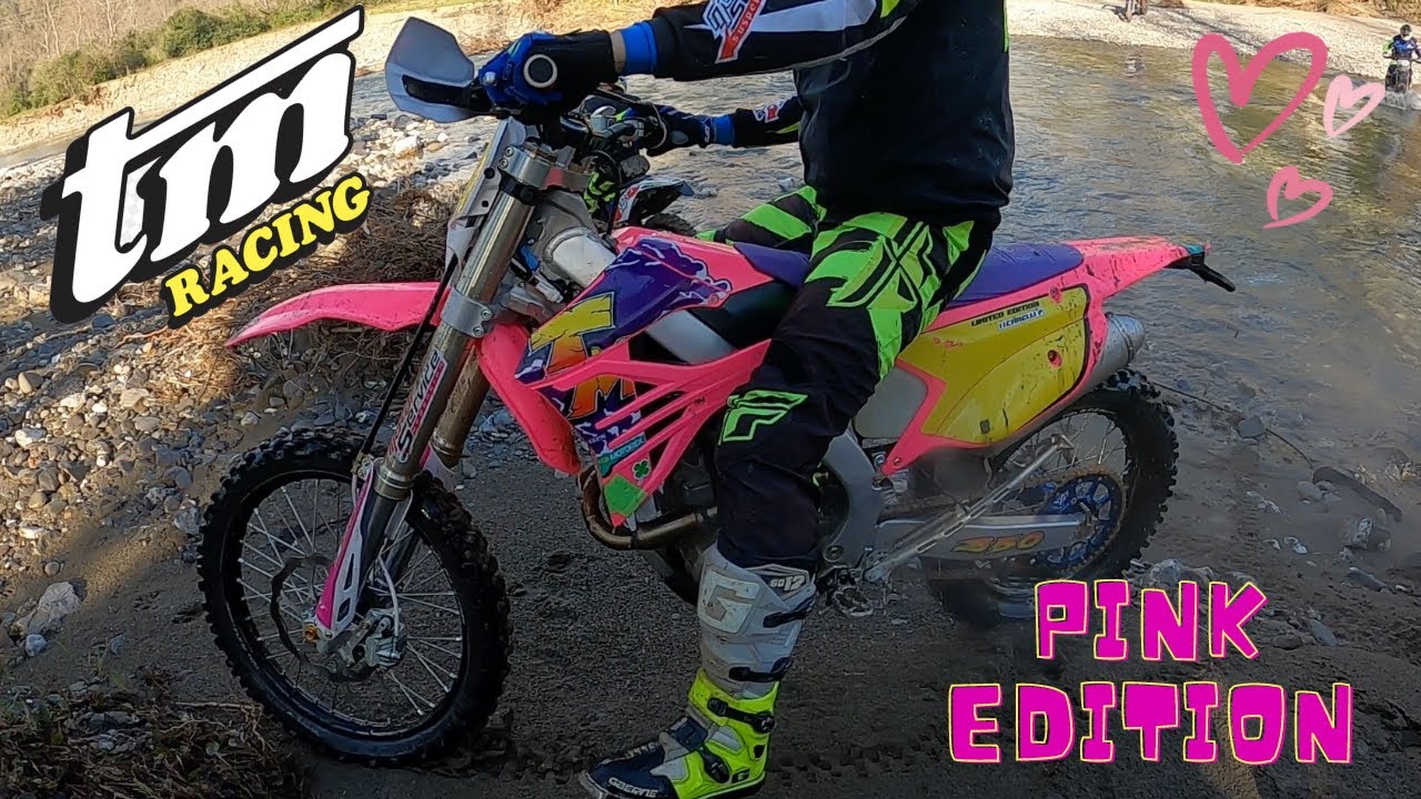 ENDURO with Tm racing PINK LIMITED EDITION