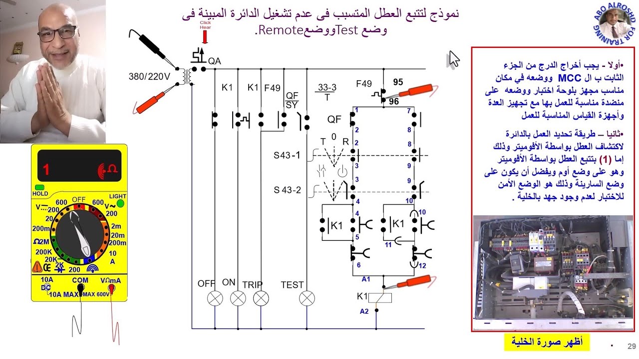 أفضل طرق تتبع وأكتشاف الأعطال في الدائرة الكهربيةTroublshooting and detecting faults in the  circuit