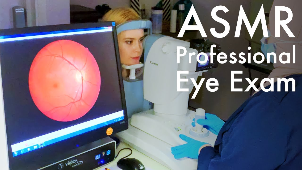 ASMR Eye Test at Drury Porter Eyecare London (Unintentional, Real Person ASMR)