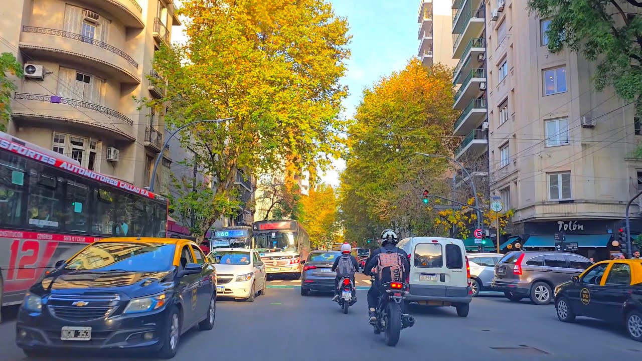 Driving in Argentima 🇦🇷 4K | I Love Monday in Buenos Aires