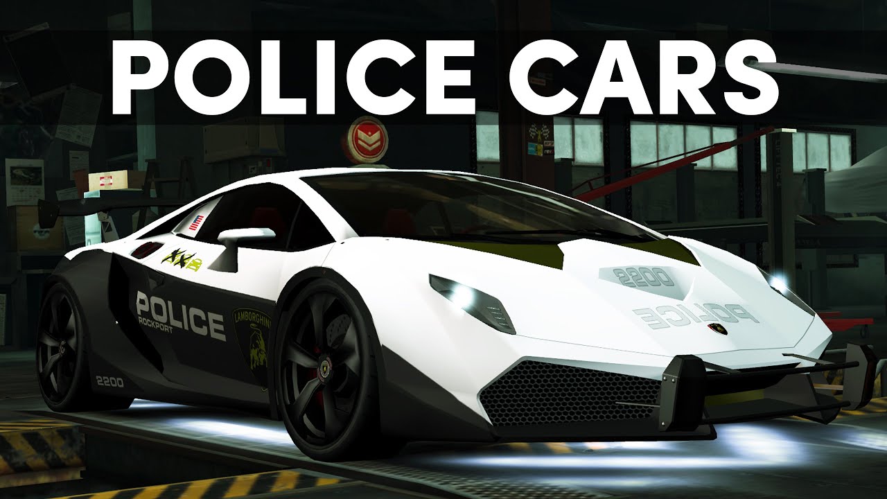 Driving Police Cars in NFS World