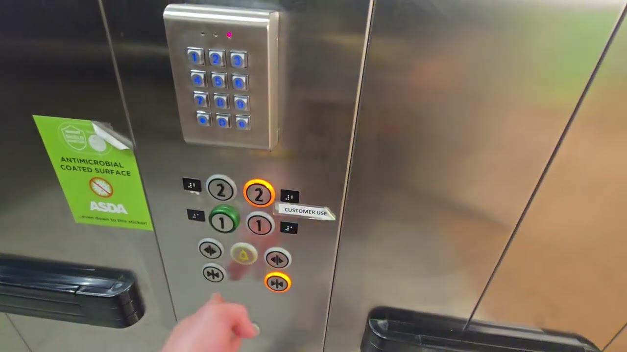 2013 Kone Monospace Lifts @ Asda in Chesterfield