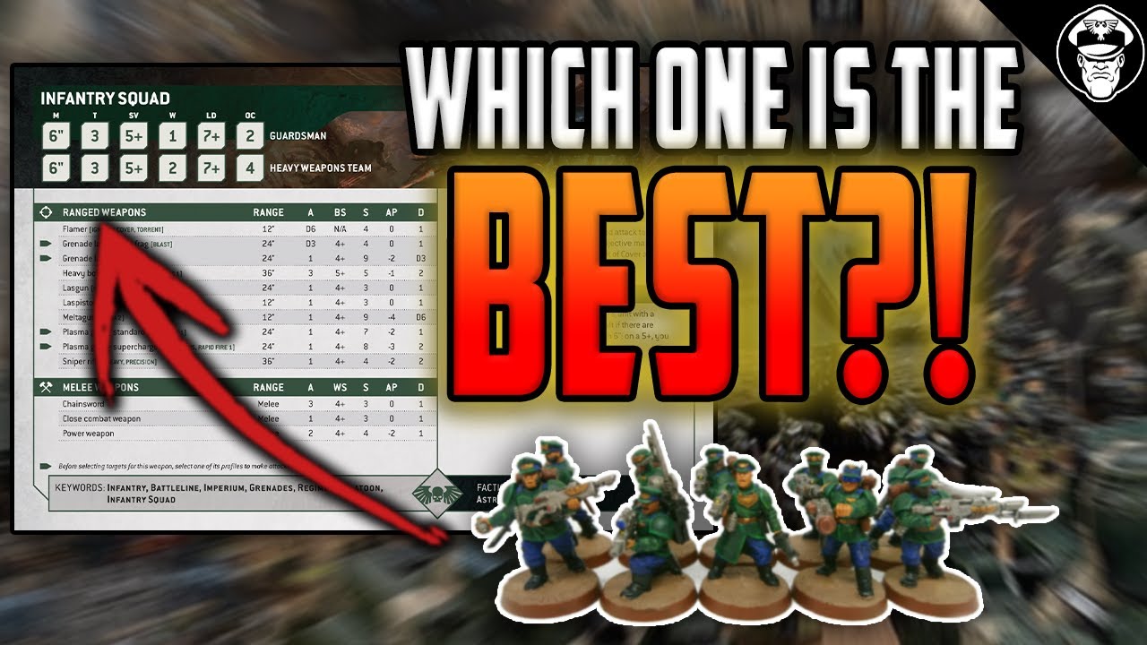 Какая пехота гвардии лучшая? | Astra Militarum | Warhammer 40,000