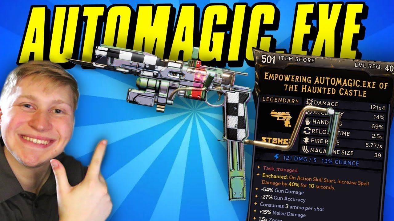 (AUTOMAGIC.EXE) Legendary Weapon Guide | Tiny Tina's Wonderlands (Build)
