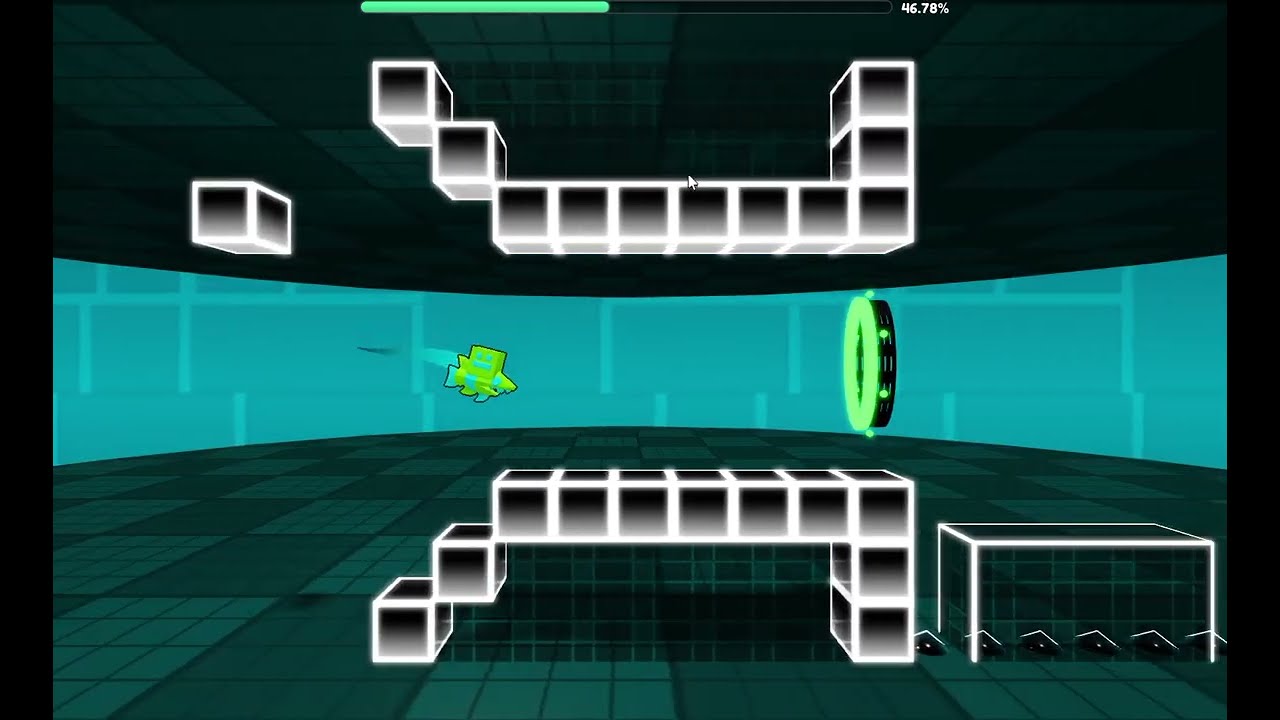 Geometry dash but slow to fast