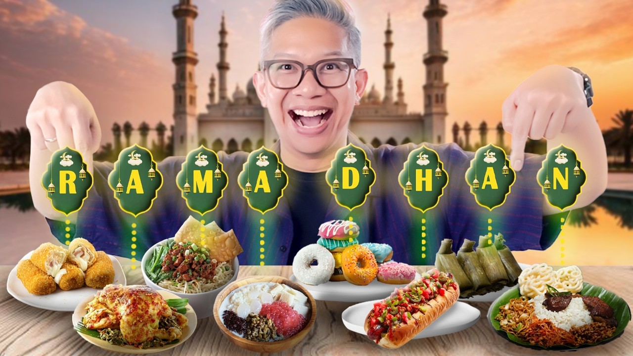 BREAK THE FAST ACCORDING TO THE RAMADHAN ALPHABET!!