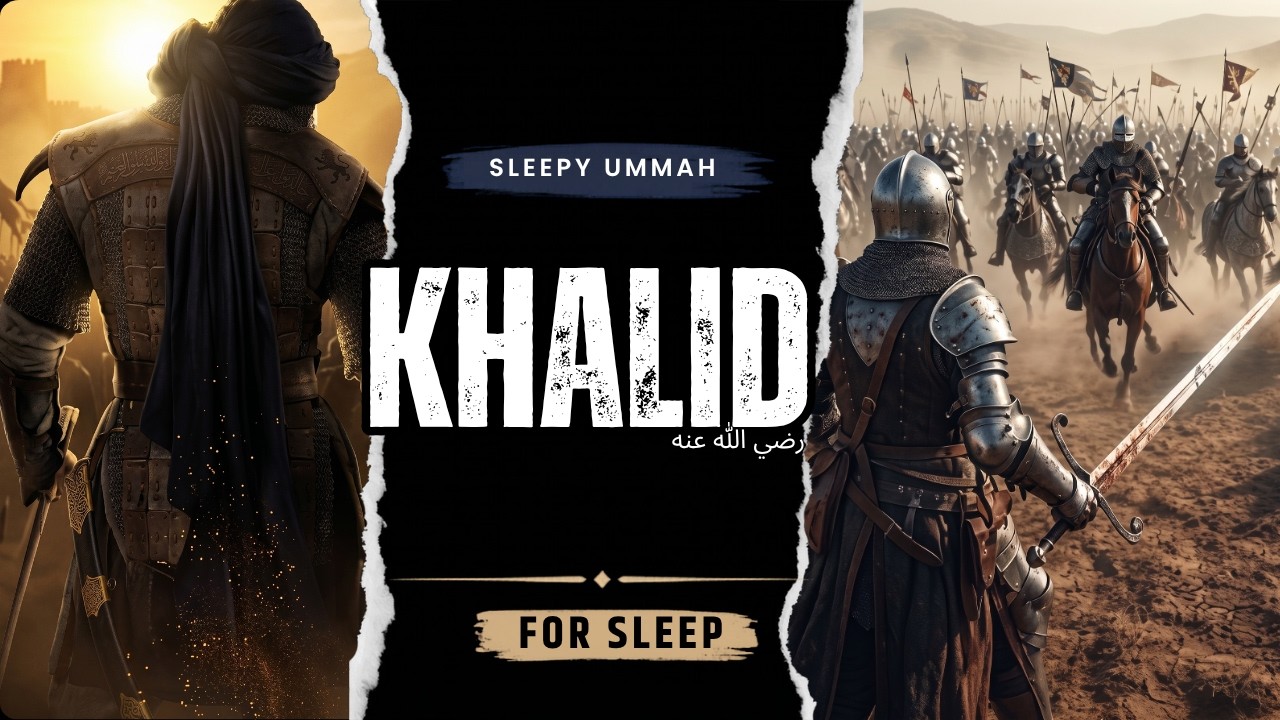 Islamic Stories To Sleep To | Khalid Ibn Walid: The Undefeated Sword of Allah