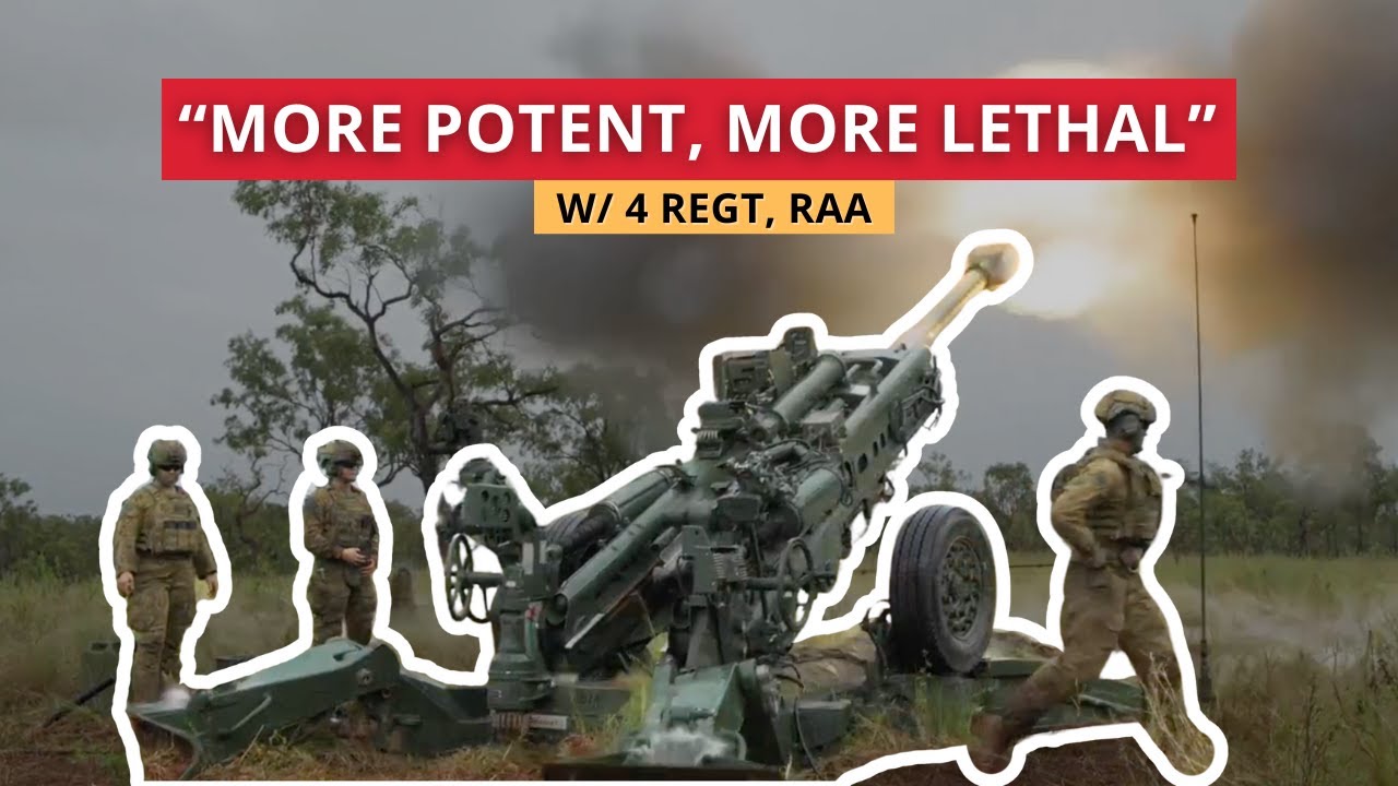 4th Regiment Royal Australian Artillery bringing the noise 💥💥💥