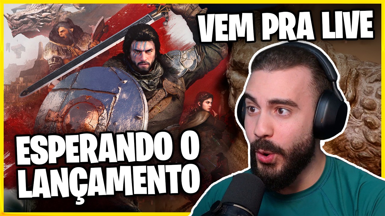 🔴 O HYPE É REAL! Tudo sobre CRIMSON DESERT React + Gameplay AO VIVO