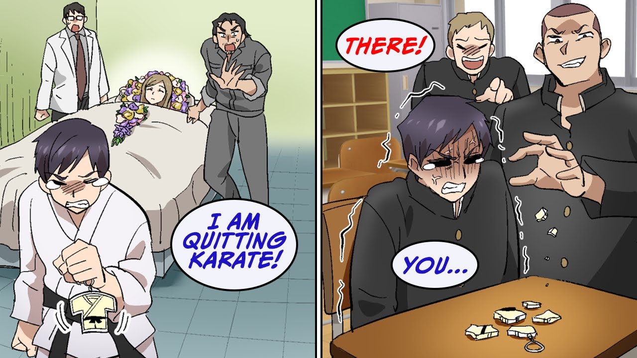 I was a karate sensation, but after my mother died, my passion for karate disappeared... [Manga Dub]
