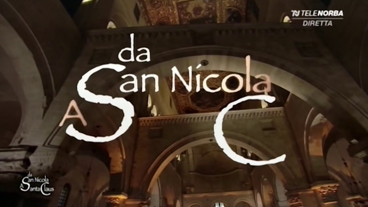 Gianni Ciardo ospite in Basilica con Telenorba. Da San Nicola a Santa Claus