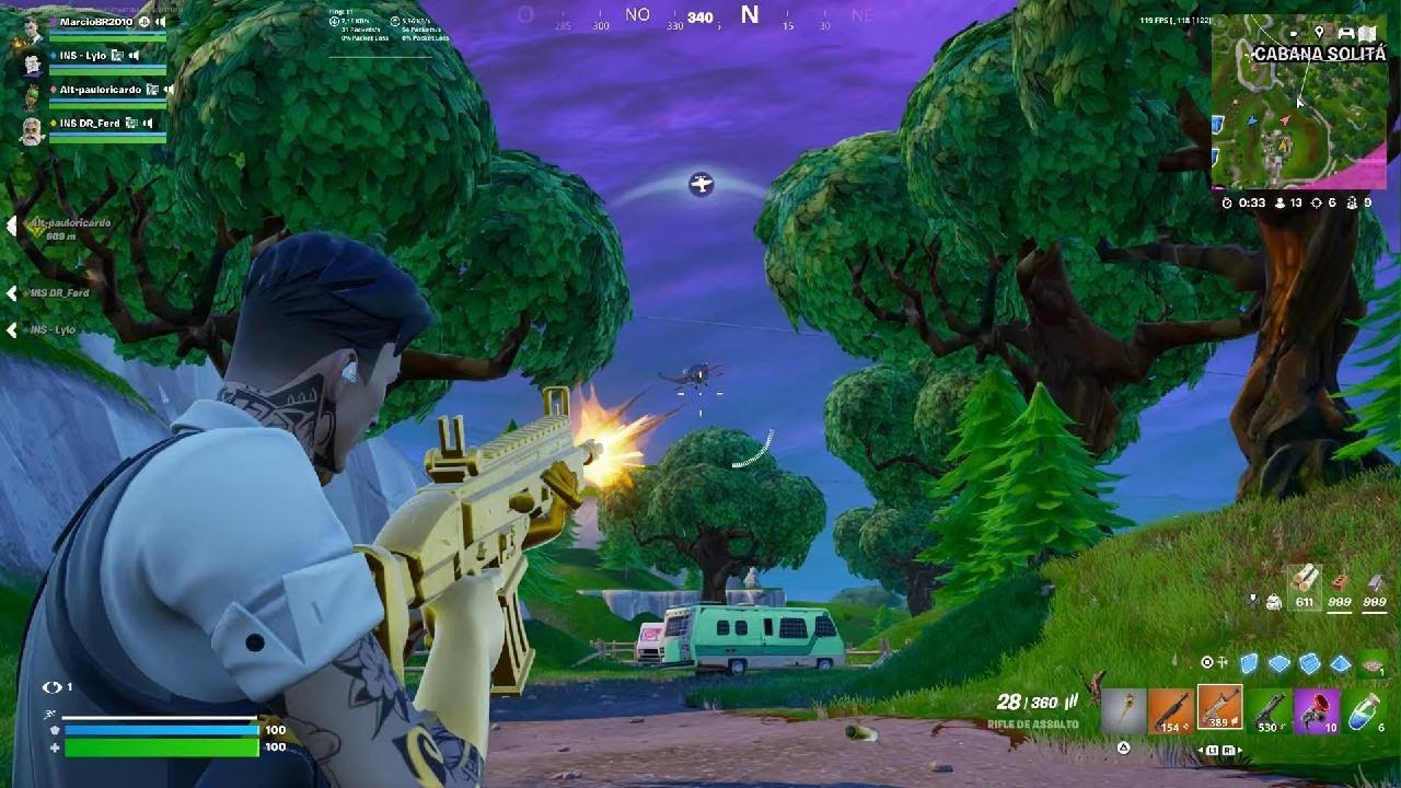 Fortnite 1 Hora de Raiz