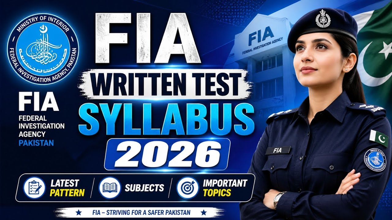 FIA Written test preparation 2026 || FIA Written Test Syllabus 2026 Complete Guide 