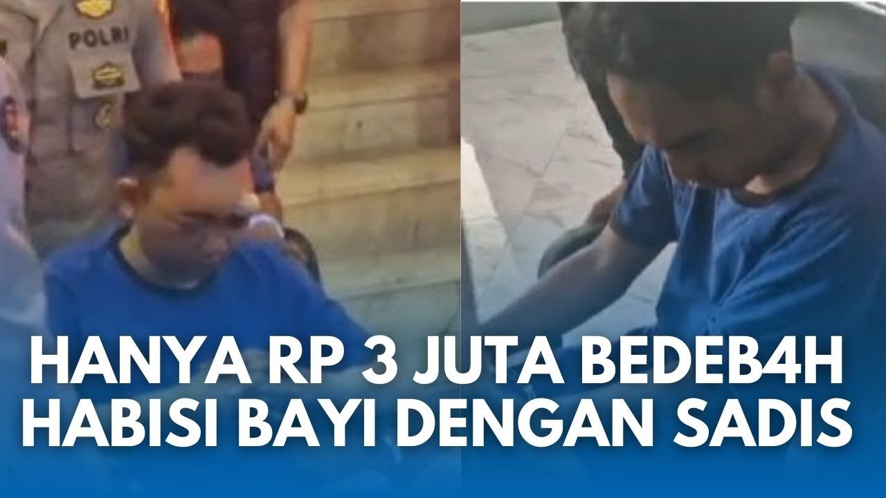 BINATANG TAK SESADIS INI! Setelah Tenggelamkan Bayi, Pembunuh di Indramayu jual Emas si Bayi Rp 3 jt