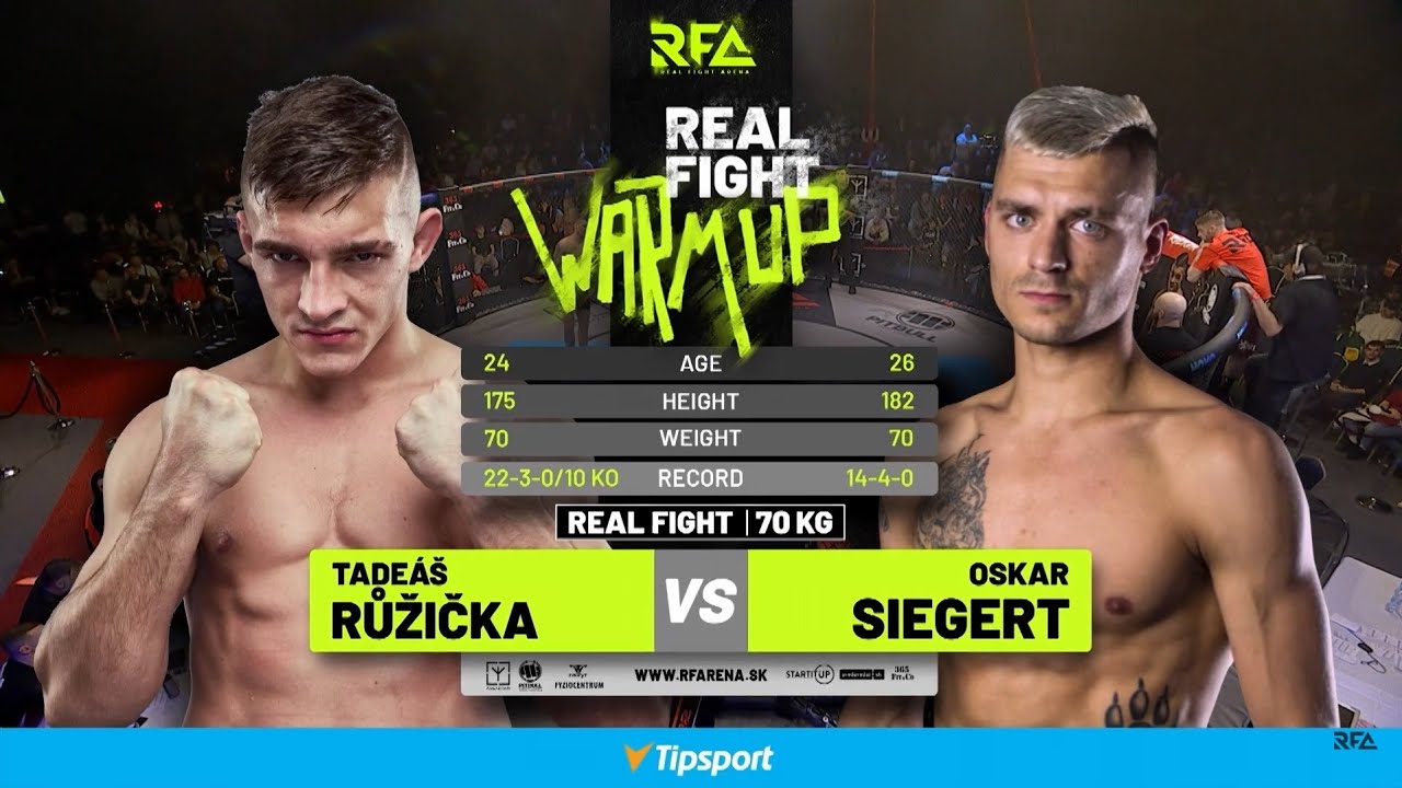 RFA WARM UP | Ružička vs. Siegert