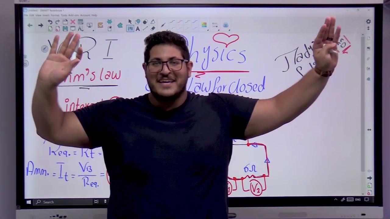 Physics Senior 3 lecture 10 l Ohm’s law for closed circuits l فيزياء لغات l Mr. Mohamed Mady