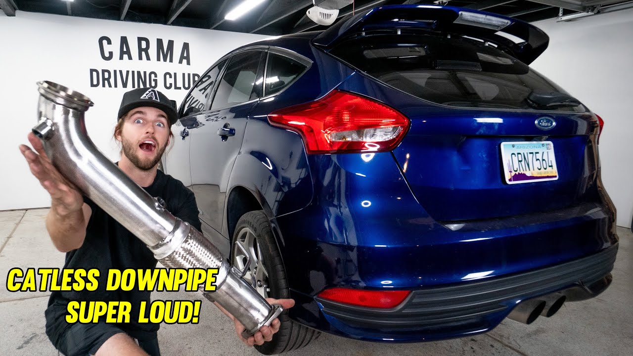 Установка ГРОМКОГО выхлопа на Focus ST!