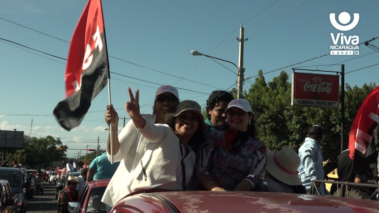 Managua: Cada paso lo dan con deseo de paz y justicia