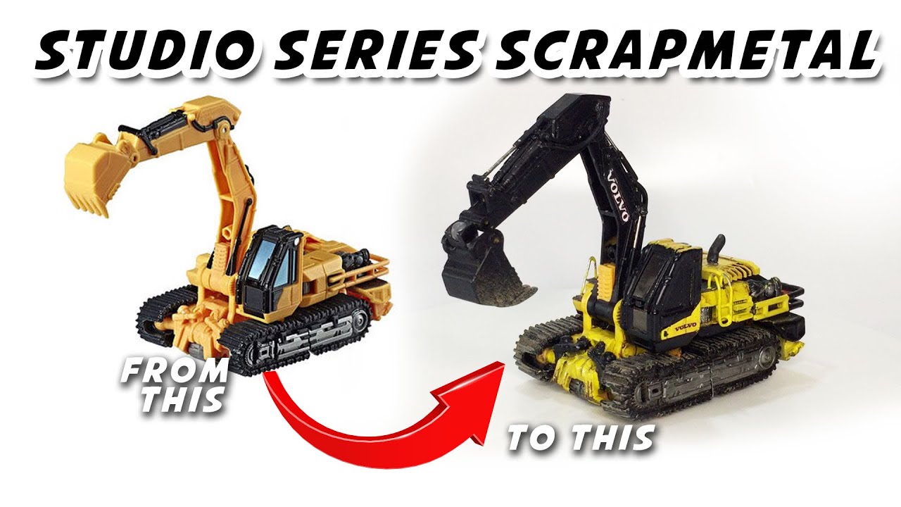 Transformers Studio Series 41 Scrapmetal : Custom & Repaint