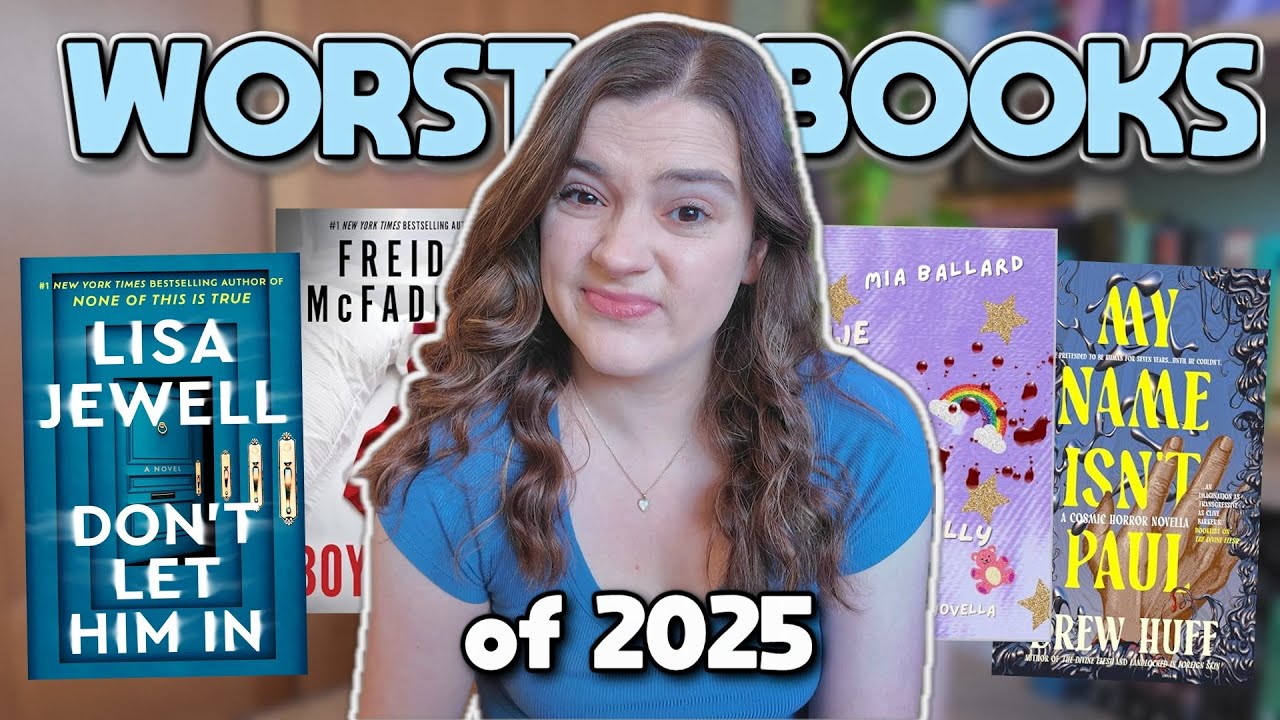 The Worst Books I Read in 2025 🙅🏻‍♀️