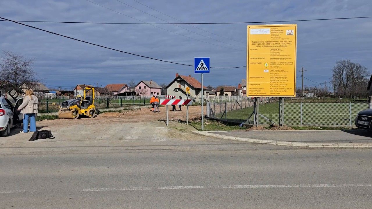 Otpočeti radovi na izgradnji ulice Vojvode Stepe u Selu Lajkovac