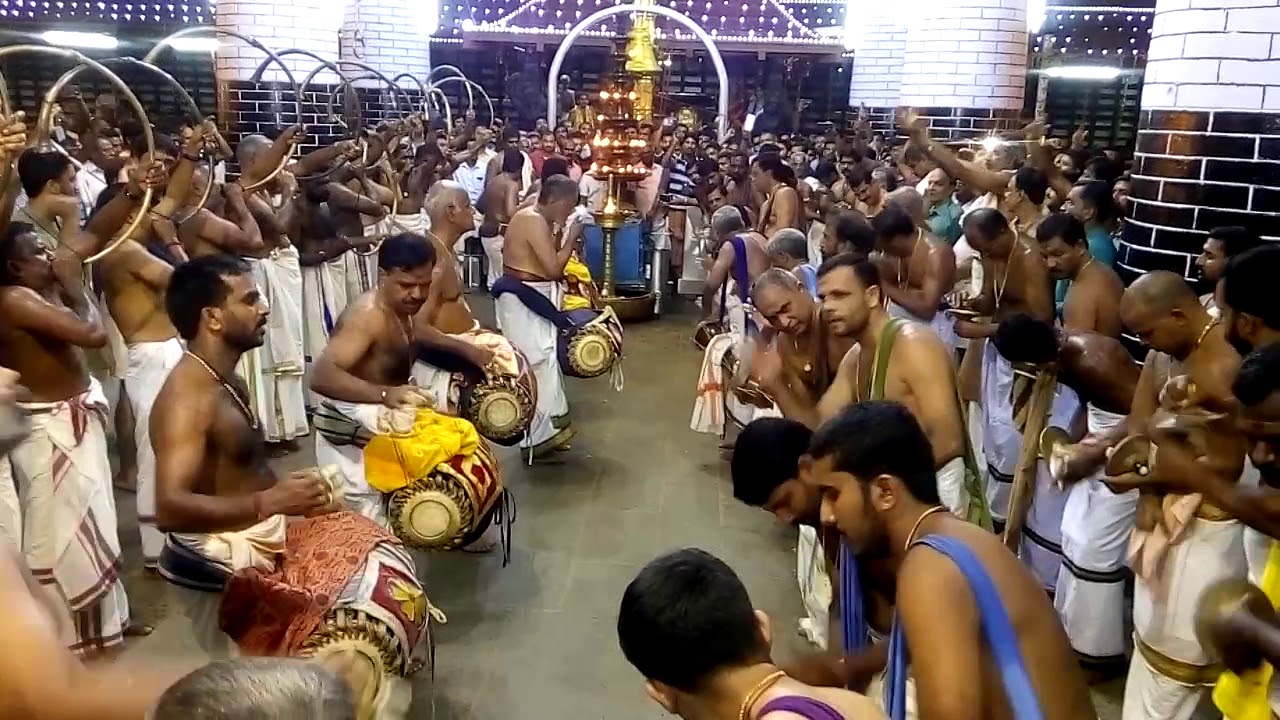 Tripunithura Panchavadyam 2017 Edakalam