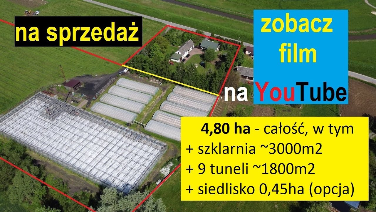 na sprzedaż gospodarstwo rolne, siedlisko 4,8 ha Maśnik gm. Połaniec, świętokrzyskie