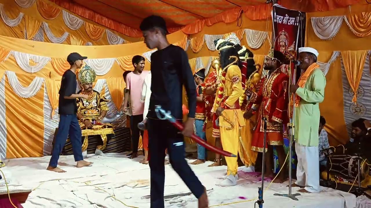 Ravan or ram jii ki ladai 🙏 #ramlila #braj #hanumanji #ramji #ravan #trending 