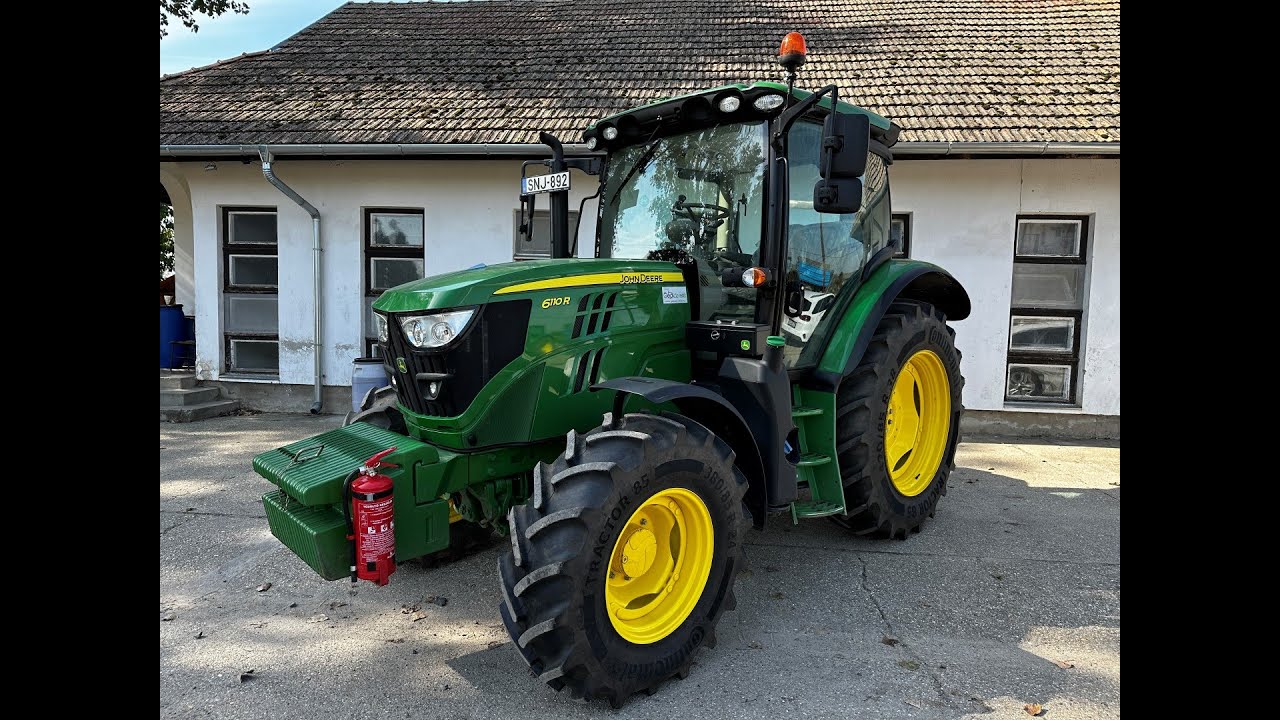 John Deere 6110R TLS traktor - elkelt