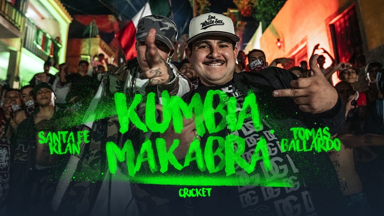 Santa Fe Klan, Tomas Ballardo, Cricket - Kumbia Makabra (Video Oficial)