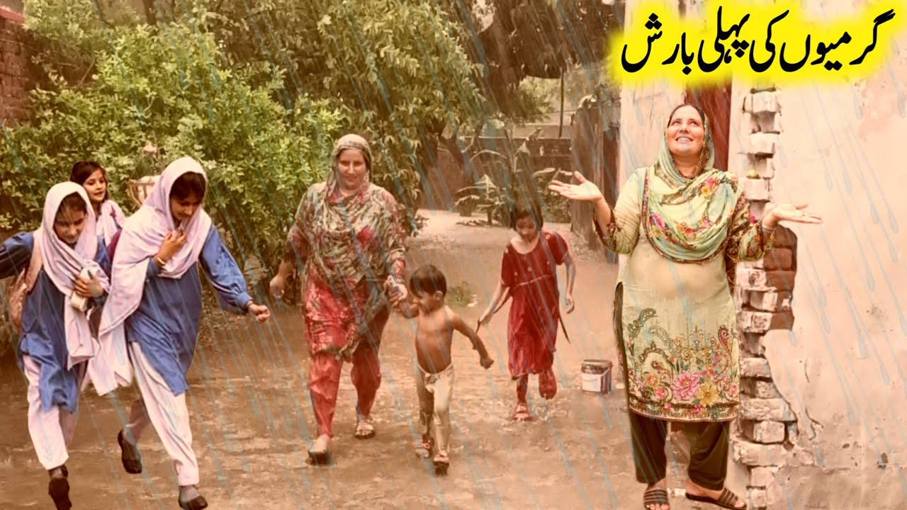 Ultimate Royal Spinach Paratha | Village Traditional First Summer Rain | Village Sham