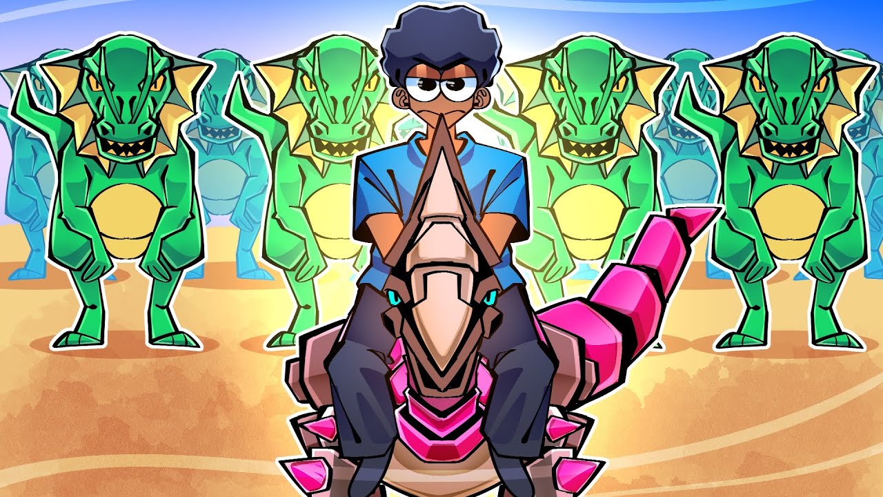 Criei meu PRIMEIRO EXERCITO de DINOSSAUROS no ARK SURVIVAL ENVOLVED