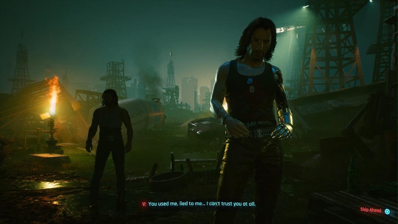 What happens when I ruin the most emotional scene in Cyberpunk 2077