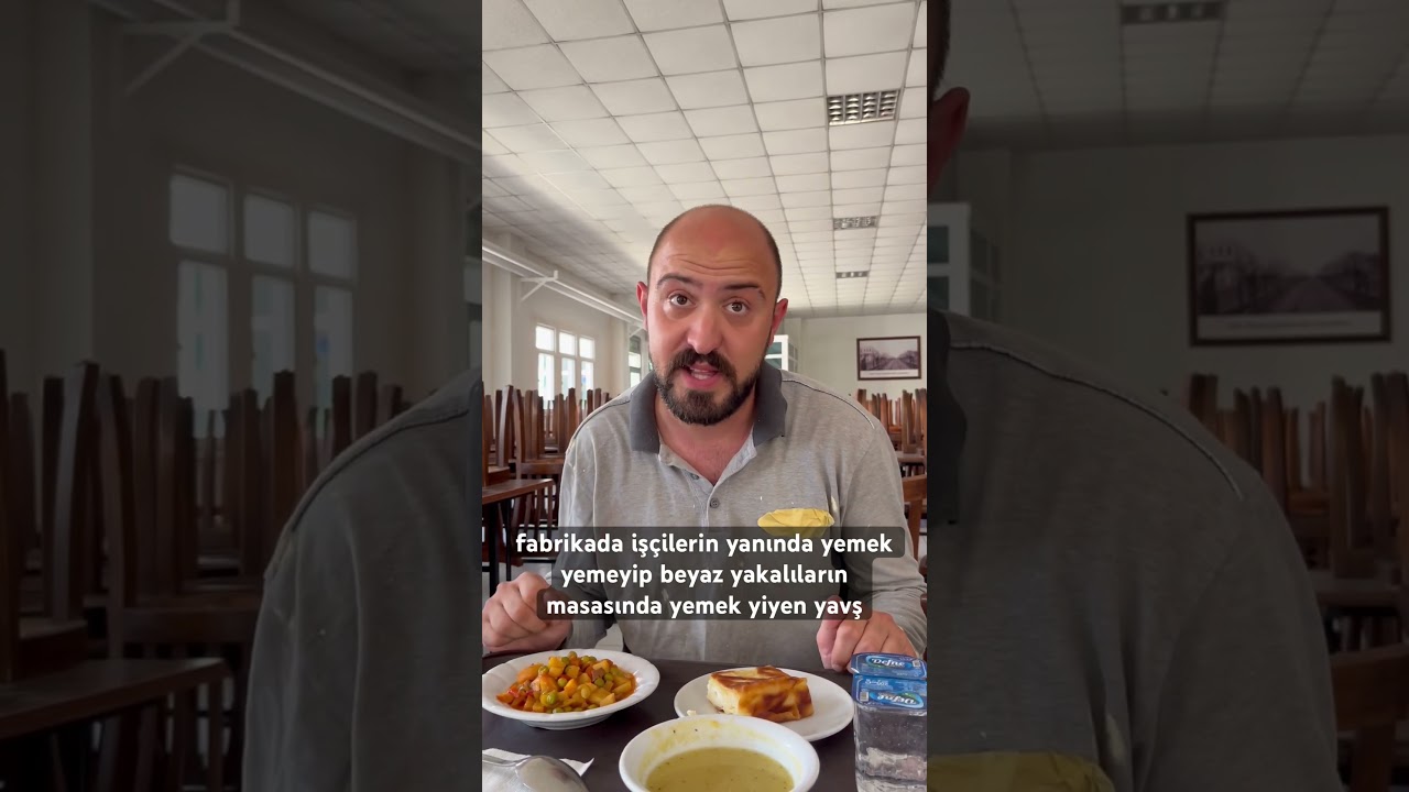 Fabrikada Amirlerin Masasında Yemek Yiyen Yalaka - Oğuzhan Alpdoğan