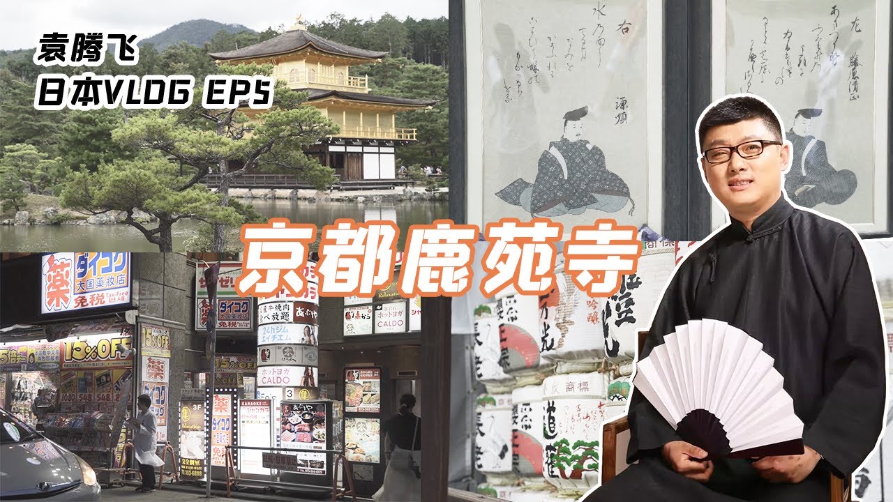 遊京都鹿苑寺，觀京都城市风采丨袁騰飛日本VLOG05