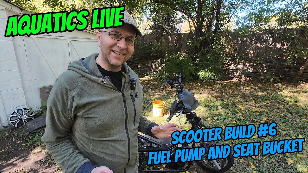 GY6 150cc Scooter Build #6 Fuel Pump and Seat Bucket