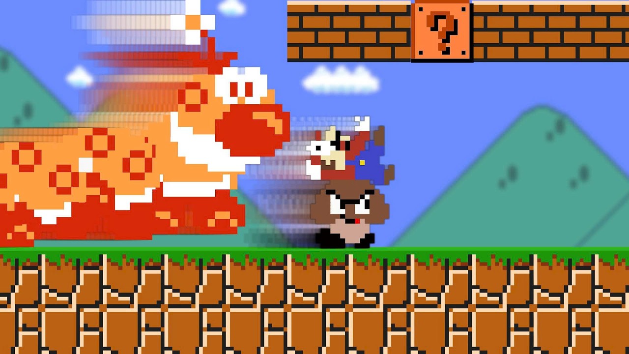 Every time Mario Jumps… and the Whole World Speeds Up!