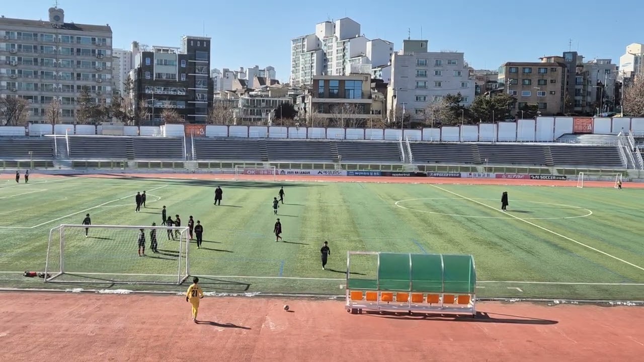 [투터치 U-12] 01.28 효창 스토브리그 VS 풀굿 FC서울 1Q (근처에 집회가 있어 영상이 다소 시끄러울 수 있습니다)