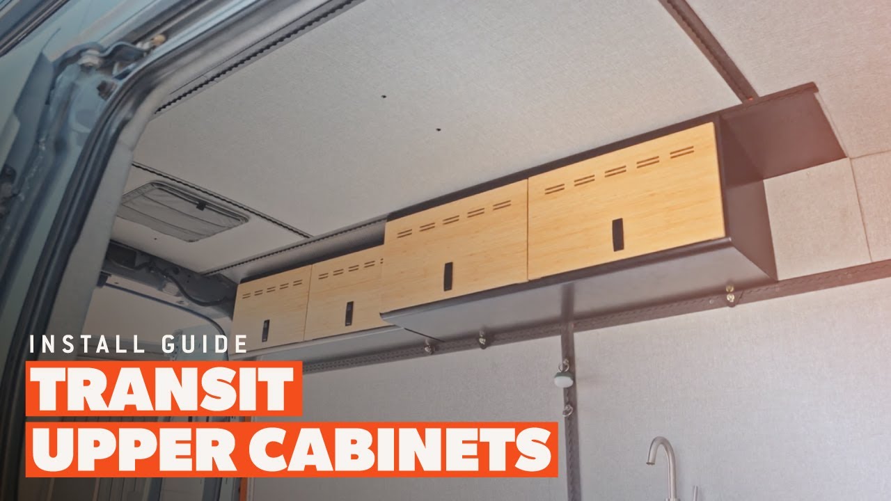 Transit Overhead Cabinets Installation Guide - Flatline Van Co.
