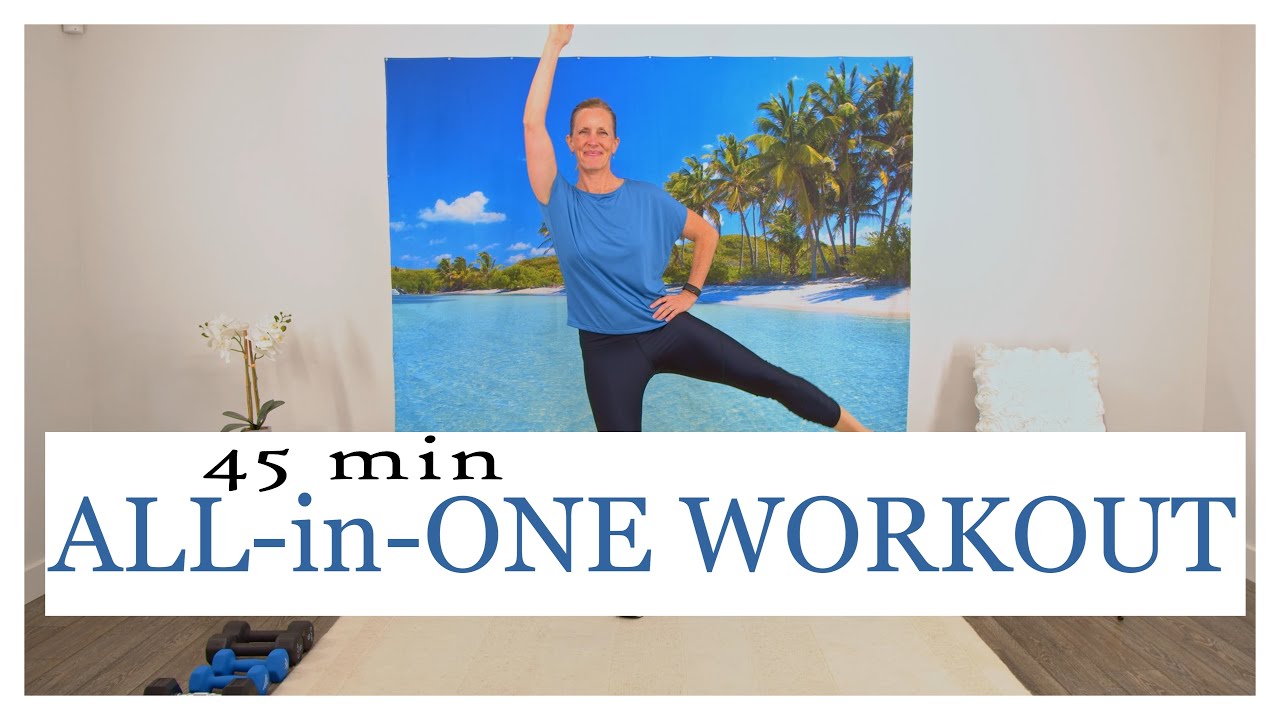 Build Strength, Boost Metabolism & Improve Balance & Flexibility | 45 minute All-in-One Workout